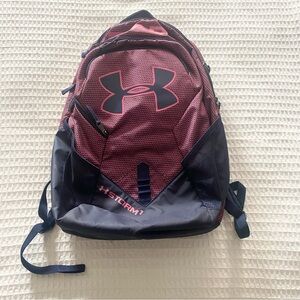 Under Armour Backpack - navy and Pink
